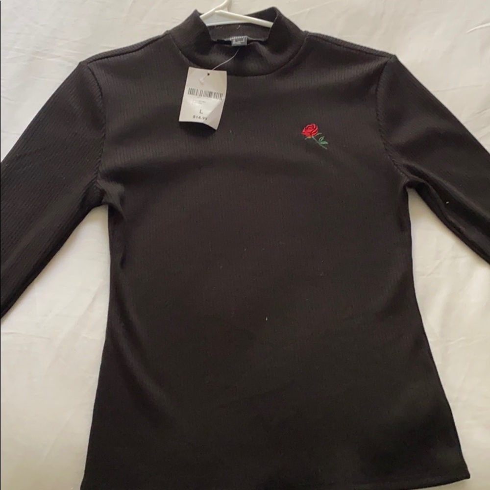 Black long sleeve shirt